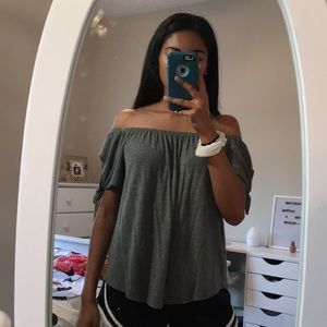 Off the shoulder top